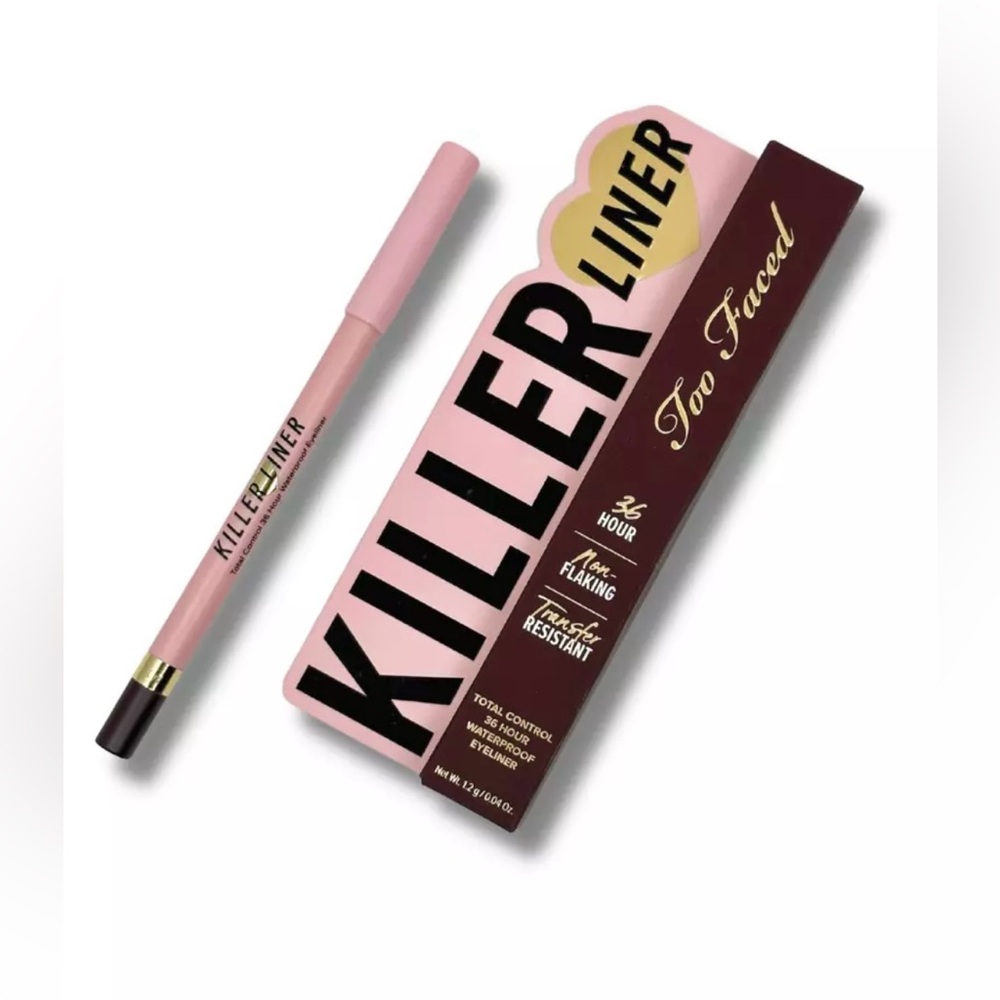 Too Faced NIB Killer Eyeliner 36 hrs/non-flaking/waterproof in Killer Ex…